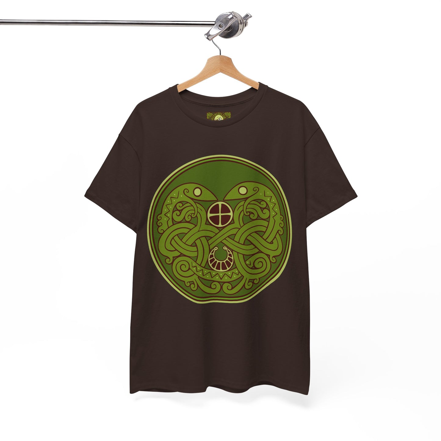 Viking Snake Cult Tee (green) Unisex T-Shirt