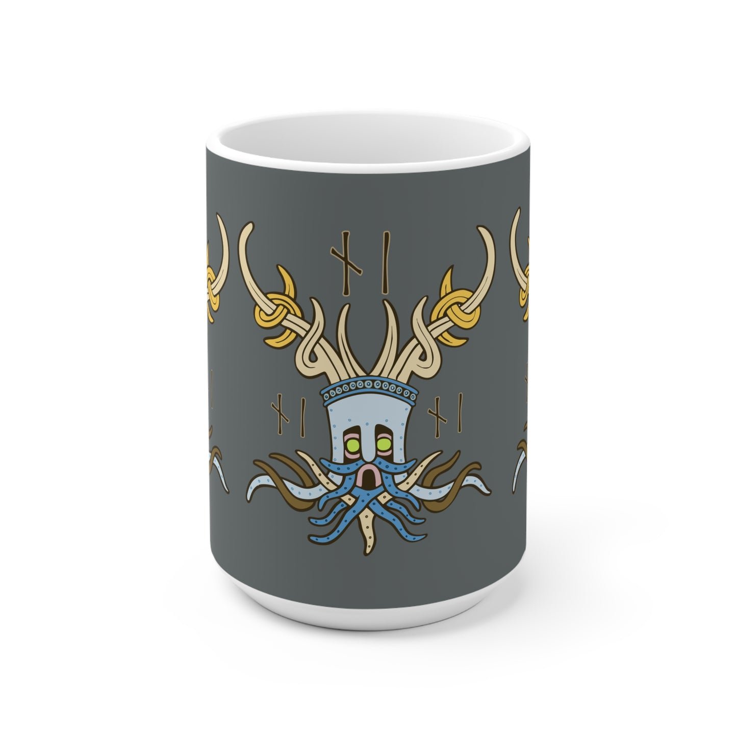 Viking Keeper of the Sacred Word - Ceramic Mug