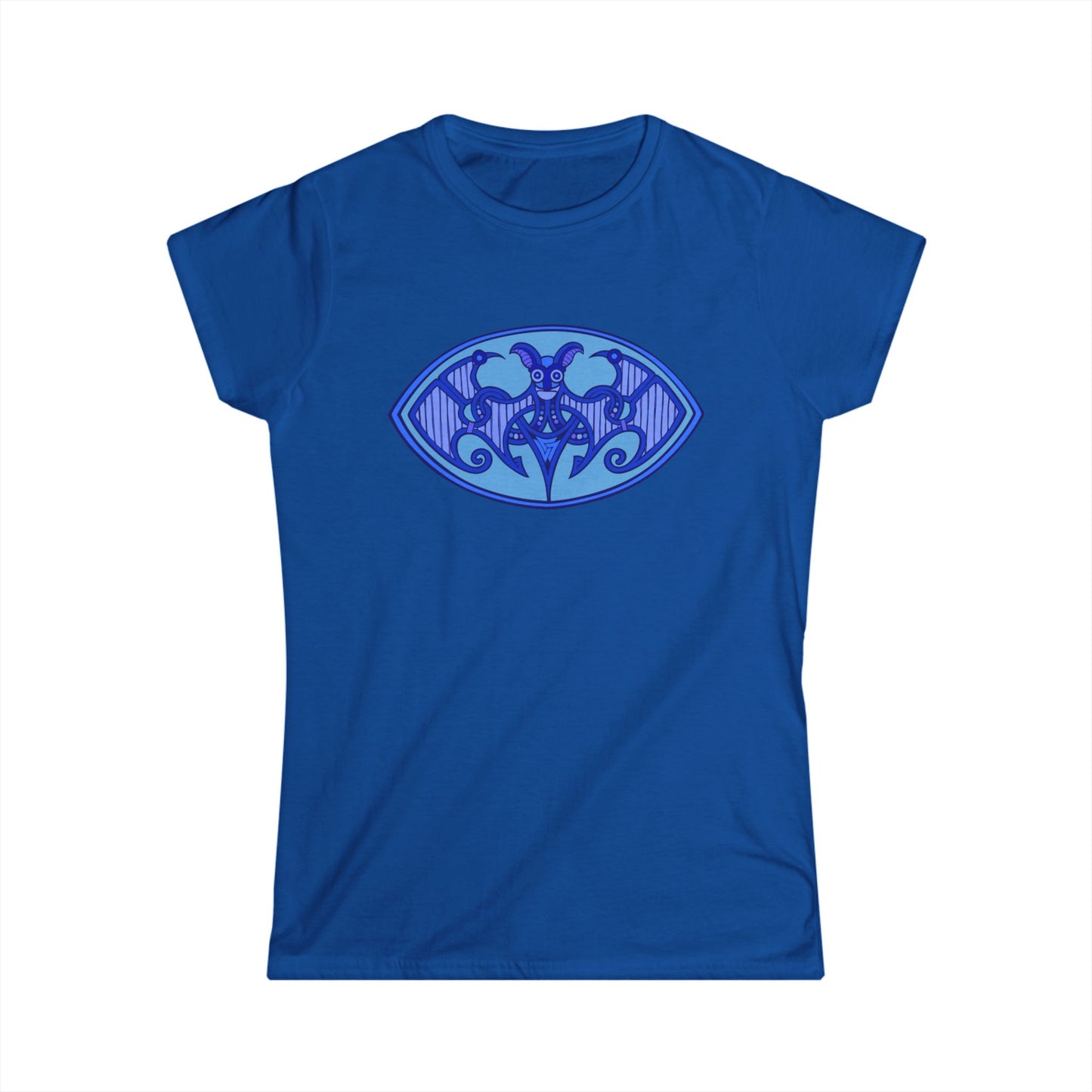 Viking Bat - Women's Softstyle T-Shirt