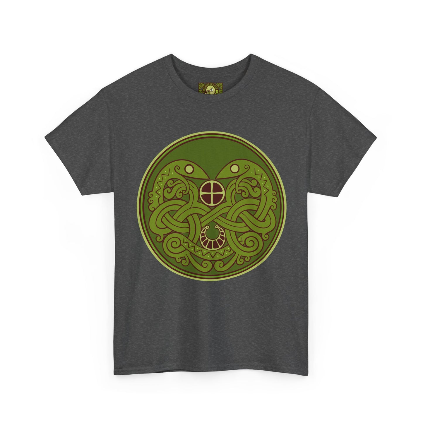 Viking Snake Cult Tee (green) Unisex T-Shirt