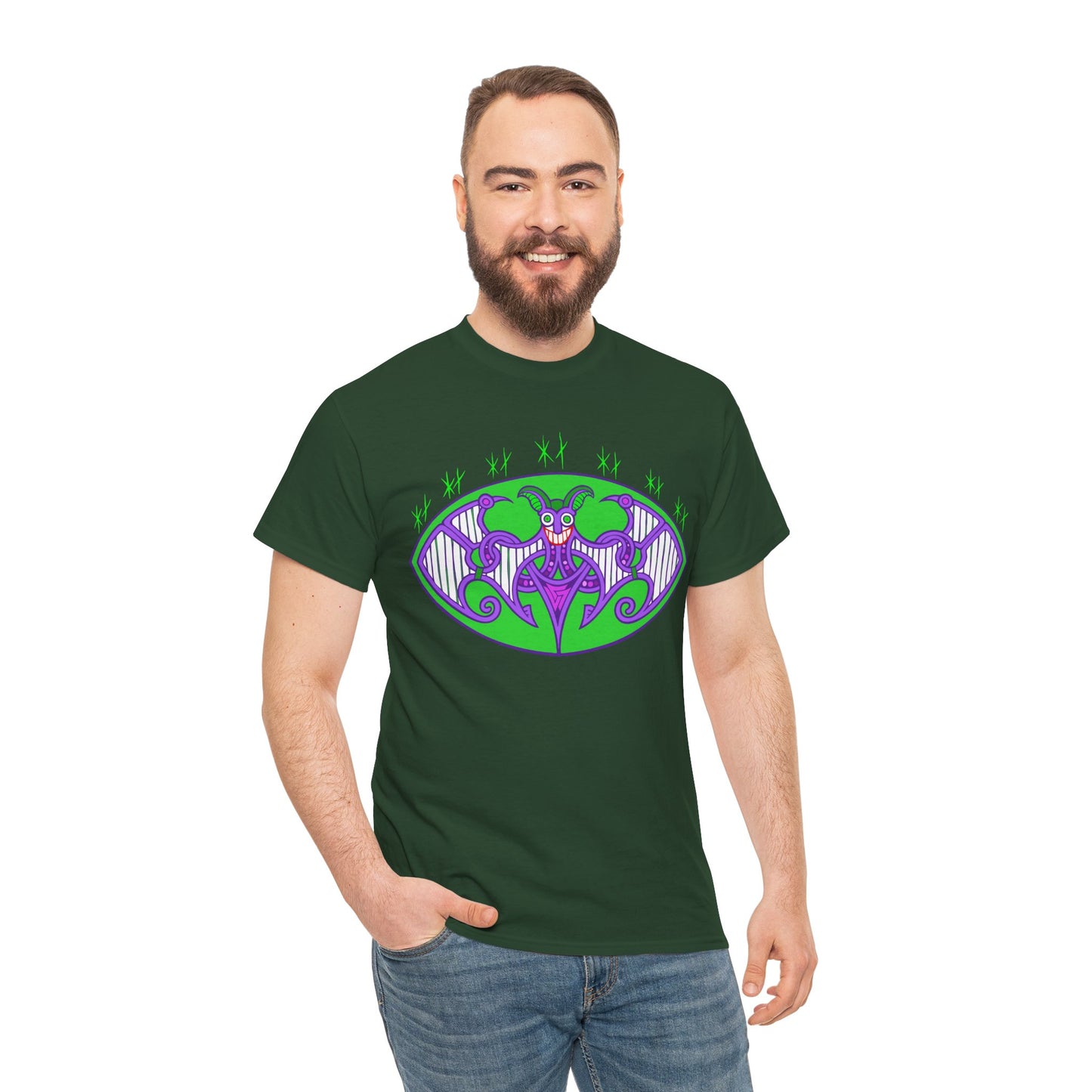 Viking Grinning Jester Unisex Tee