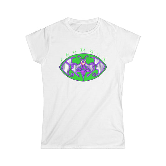 Viking Grinning Madman Tee - Women's Softstyle T-shirt