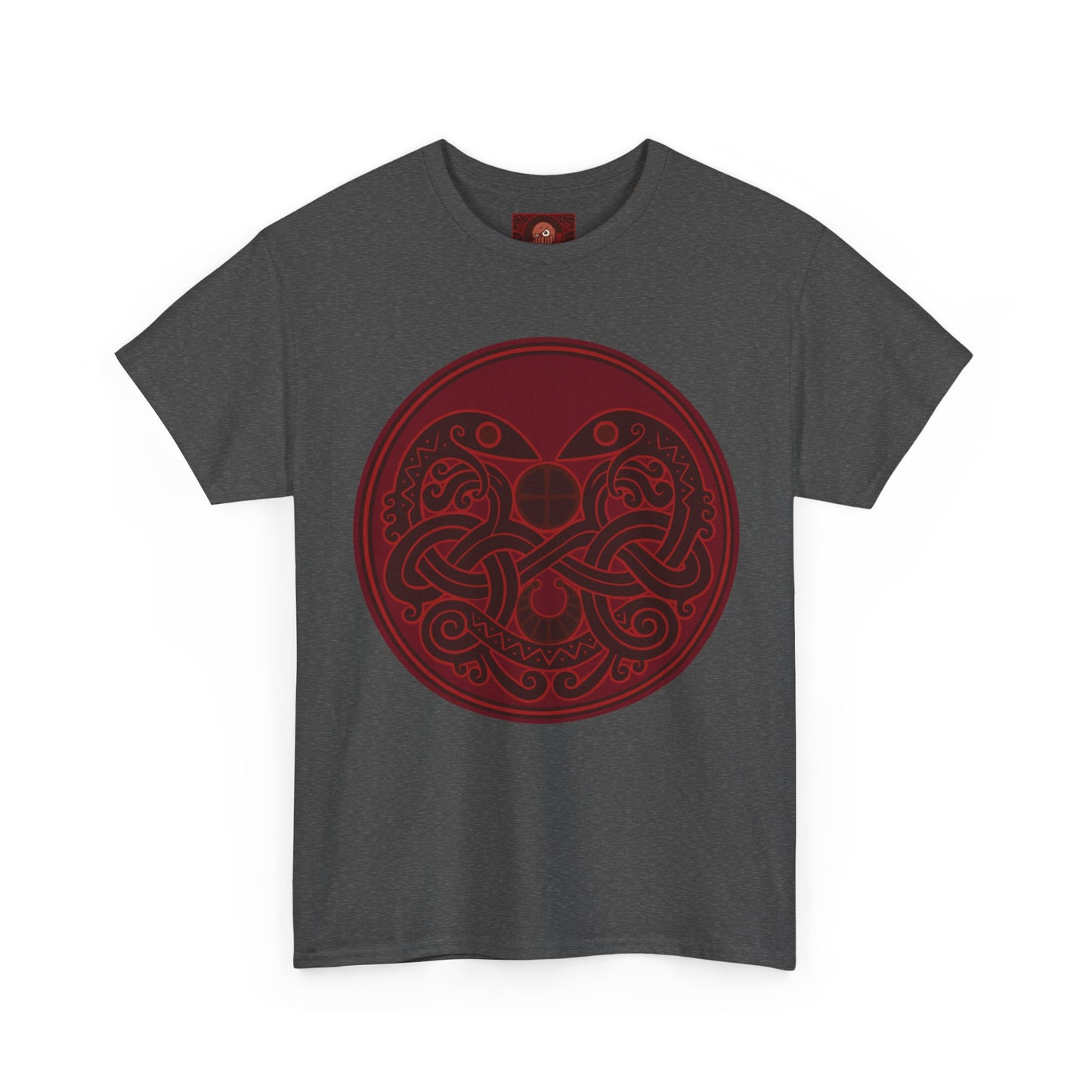 Viking Snake Cult Tee (Red) Unisex T-Shirt