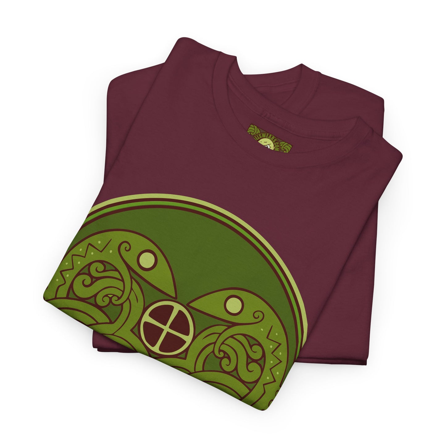 Viking Snake Cult Tee (green) Unisex T-Shirt