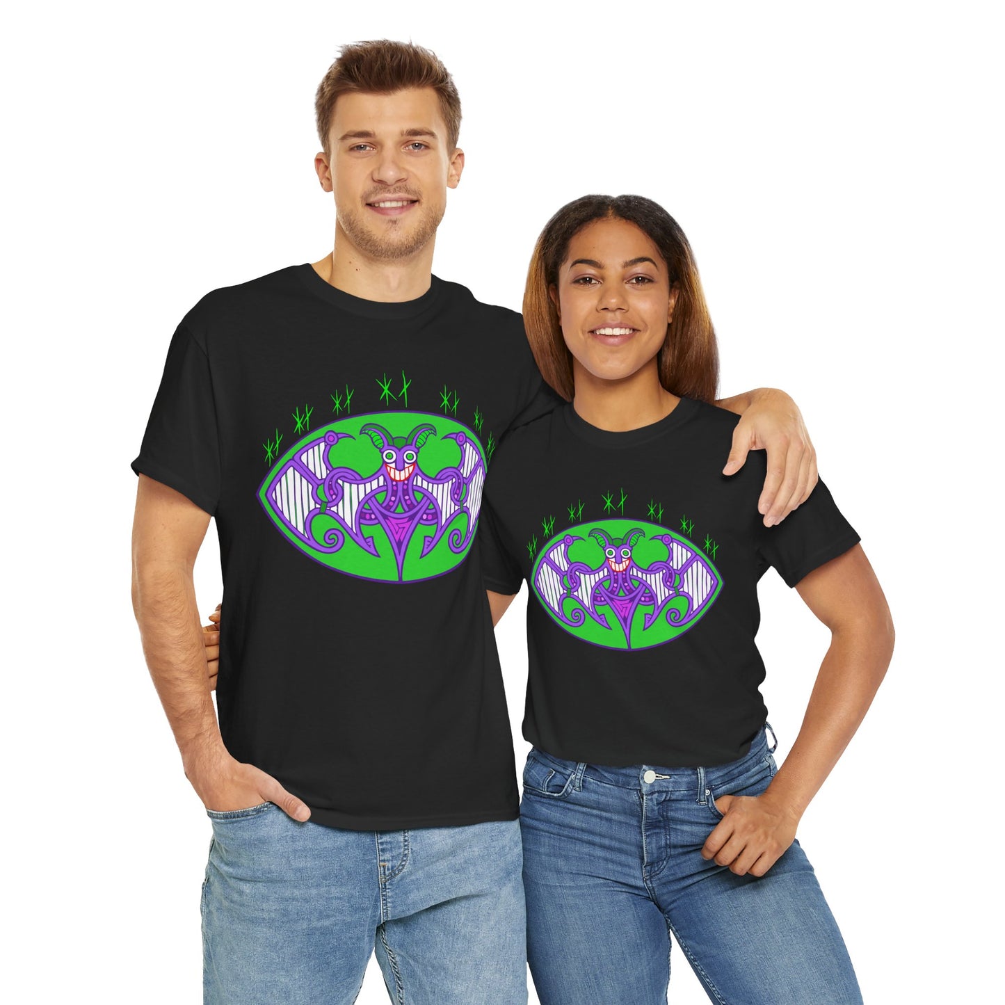 Viking Grinning Jester Unisex Tee