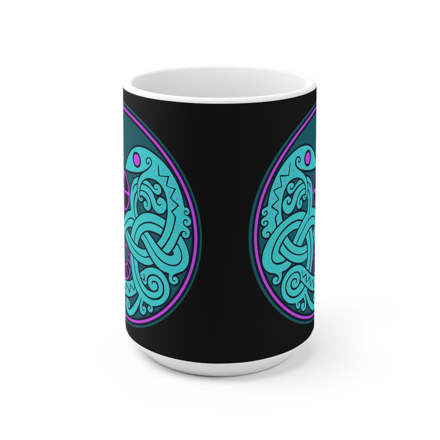 Viking Snake Cult - Neon - Mug
